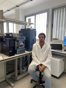 Pedro García, doctor de la UPO, ganador del premio de la Cátedra AgroBank a la Mejor Tesis Doctoral.