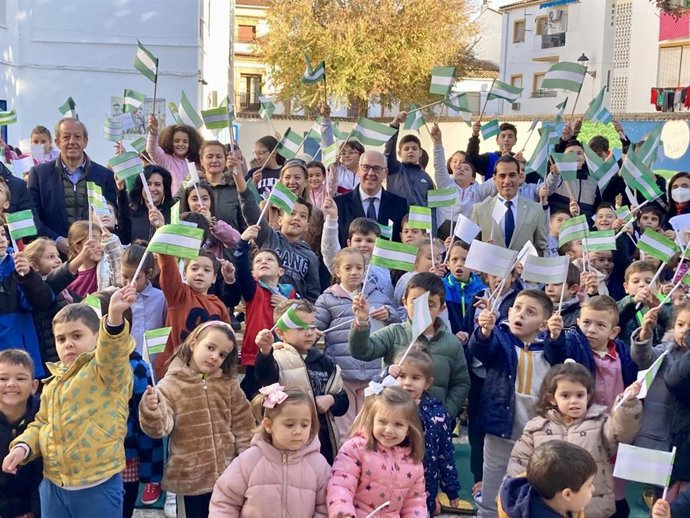 Celebración del Día de la Bandera de Andalucía.
