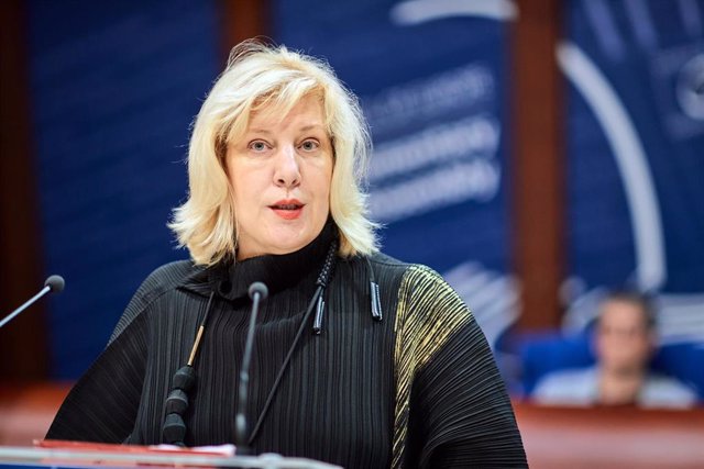 Archivo - La comisaria de Derechos Humanos del Consejo de Europa, Dunja Mijatovic