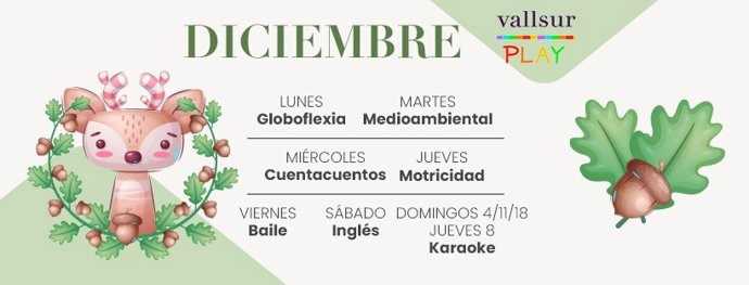 COMUNICADO: La Navidad llega a la ludoteca de Vallsur