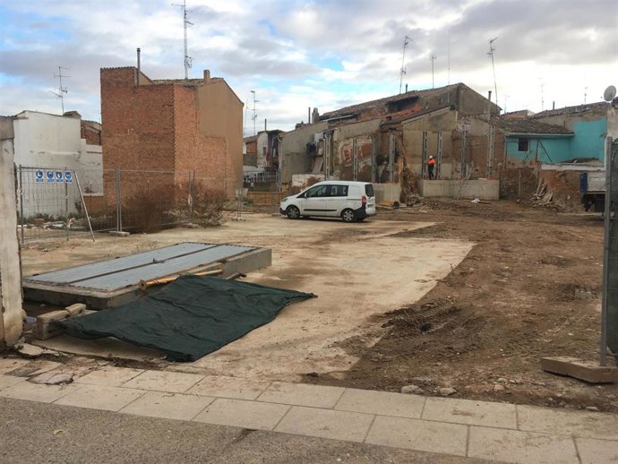 Reiniciadas las obras sobre la cloaca romana de la calle San Andrés