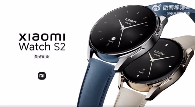La nueva entrega de 'smartwatch' Xiaomi Watch S2.