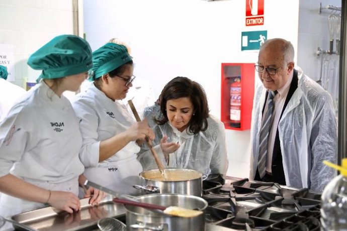 Andreu: Vamos a convertir la Escuela de Hostelería de Santo Domingo de la Calzada en un referente formativo asociado a la gastronomía y la tecnología de vanguardia