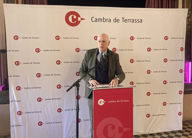 El president de la Cambra de Terrassa (Barcelona), Ramon Talamàs