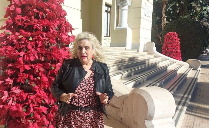 Remedios Ramos, coordinadora local de Izquierda Unida Málaga y concejala en el Ayuntamiento de Málaga