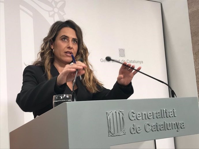 La portavoz del Govern, Patrícia Plaja