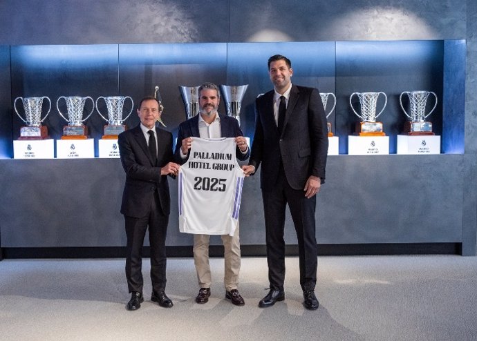 Palladium renueva por tres años como patrocinador oficial del Real Madrid.