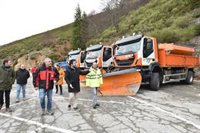 Gobierno activa un dispositivo de 100 profesionales y 26 vehículos para atender contingencias de la vialidad invernal