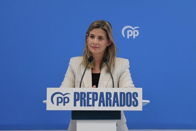 La secretaria general del PP Carolina Agudo