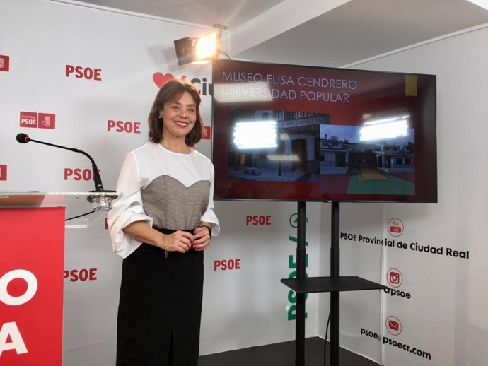 La primera teniente de alcaldía del Ayuntamiento de Ciudad Real, Pilar Zamora.