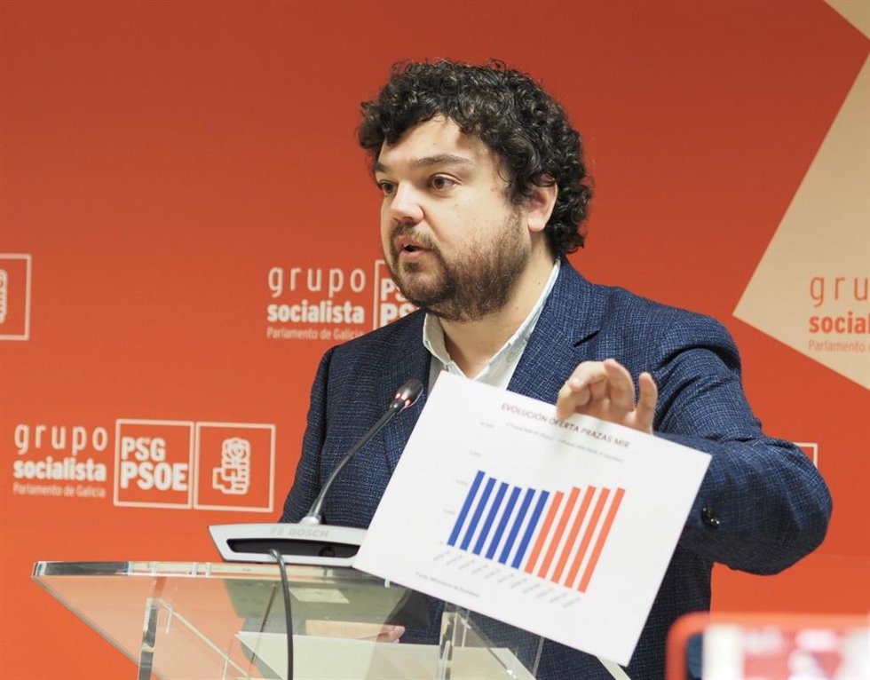 El portavoz del Grupo Socialista en materia sanitaria, Julio Torrado.