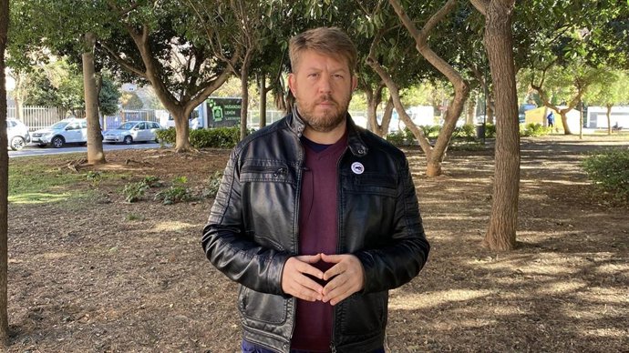 Nicolás Sguiglia, portavoz de Unidas Podemos por Málaga