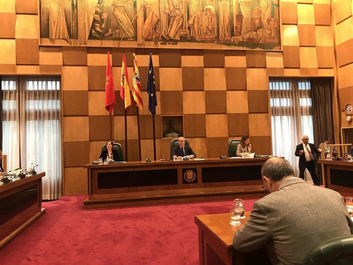 Pleno del Ayuntamiento de Zaragoza