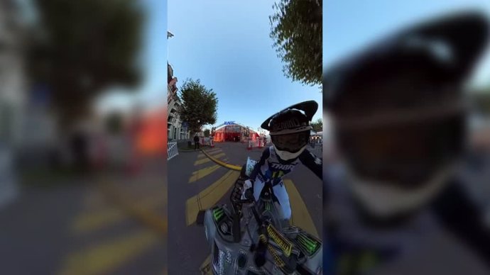 Este motorista hace acrobacias increíbles en su quad y lo documenta en primera persona