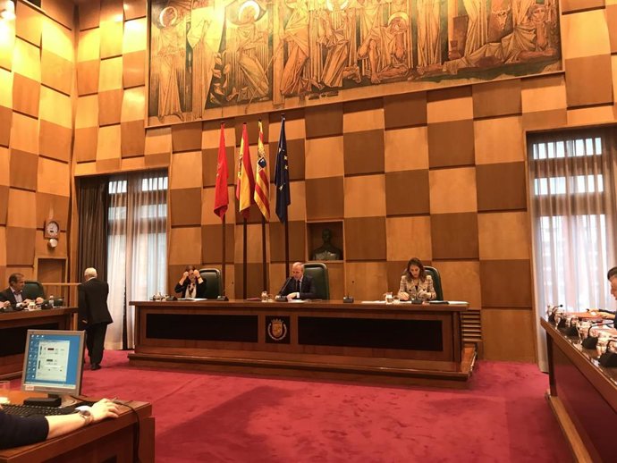 Pleno del Ayuntamiento de Zaragoza