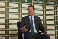 Moreno presidirá el 4D un acto institucional en San Telmo con motivo del primer Día de la Bandera de Andalucía