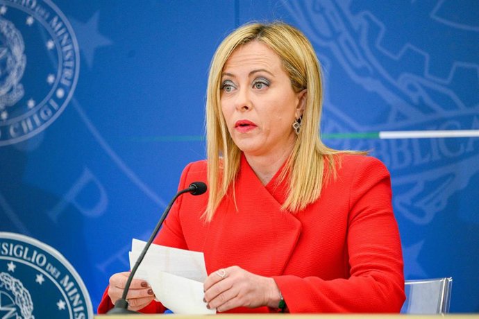 Giorgia Meloni, primera ministra de Italia