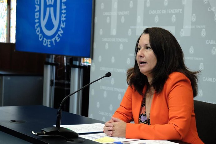 La consejera insular de Educación y Juventud, Concepción Rivero