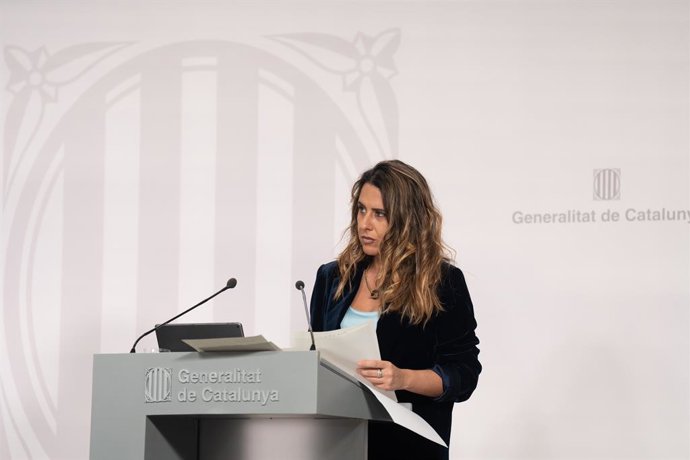 La portaveu del Govern, Patrícia Plaja