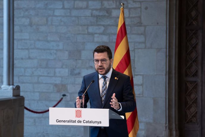 El president de la Generalitat, Pere Aragons