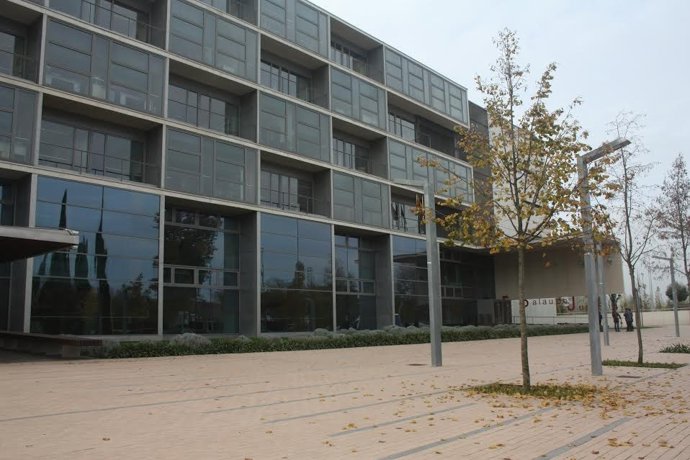 Archivo - Fachada del Palau de Justícia de Girona, sede de la Audiencia Provincial