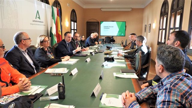 Reunión del Comité Asesor del Plan Infoca en la provincia de Córdoba.