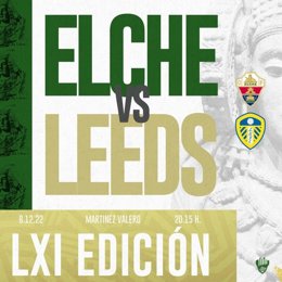 El Leeds United, rival del Elche CF en el LXI Festa d'Elx el próximo 8 de diciembre.