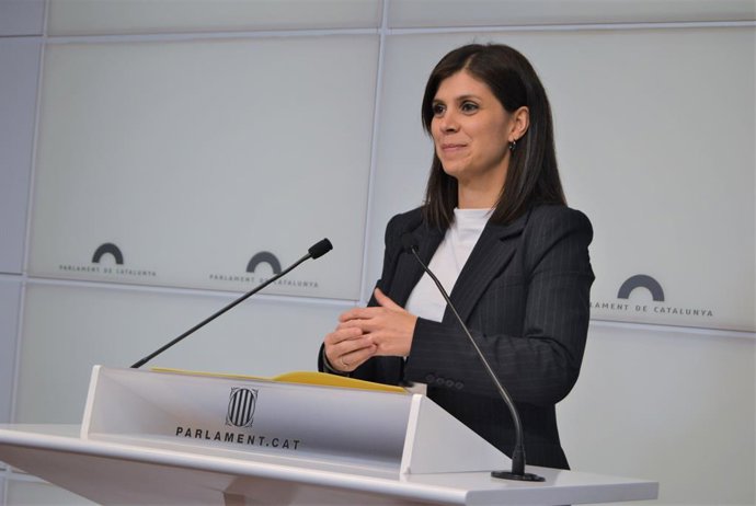 La secretria general adjunta i portaveu d'ERC, Marta Vilalta