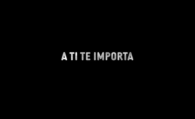 Imagen de la campaña 'A ti te importa', para concienciar contra la violencia hacia la infancia.