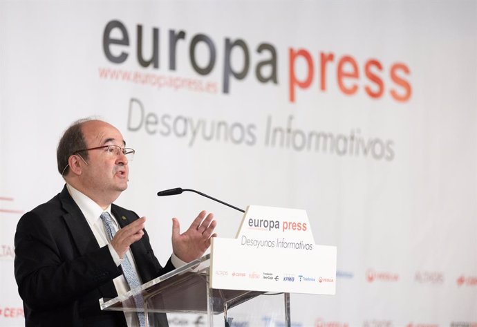 Miquel Iceta, titular del Ministeri de Cultura i Esport