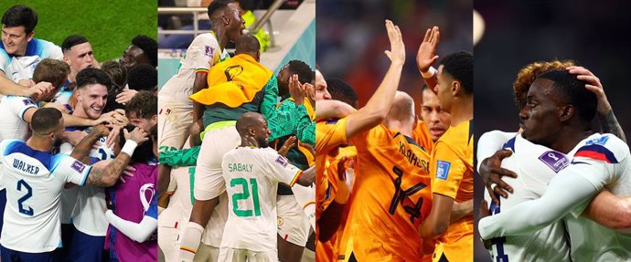 Inglaterra-Senegal y Países Bajos-Estados Unidos, primeros cruces de octavos del Mundial de Catar