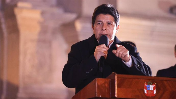 El presidente de Perú, Pedro Castillo