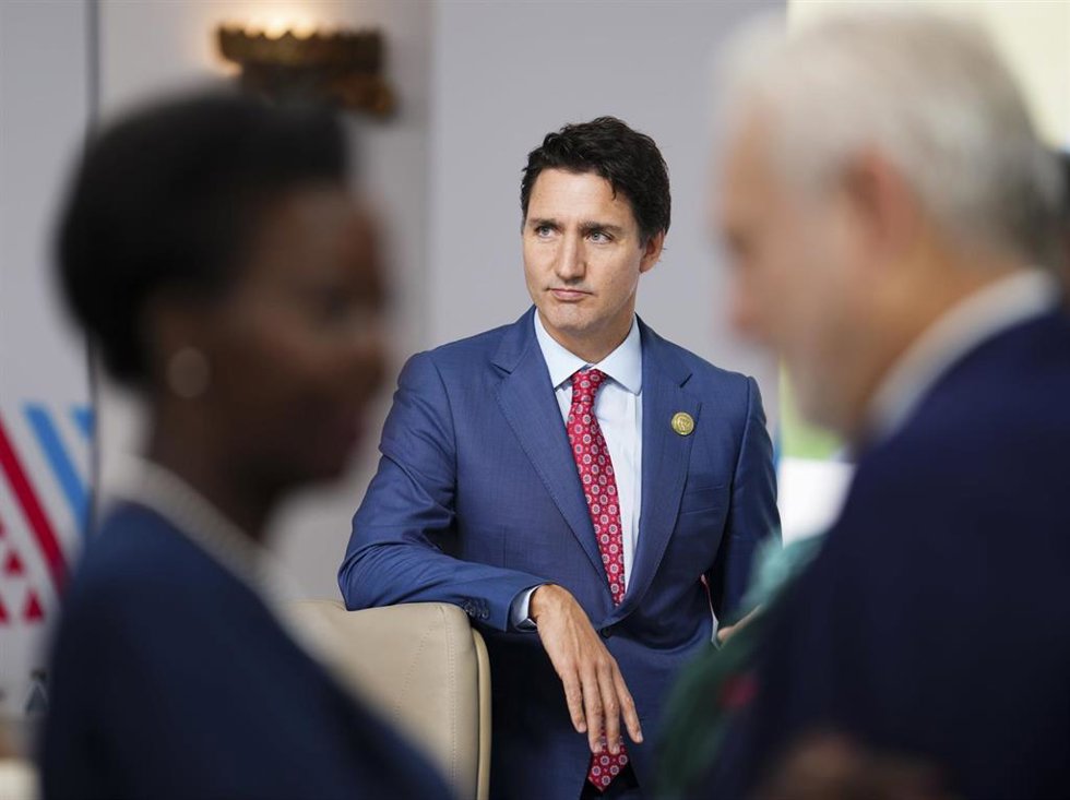 El primer ministro de Canadá, Justin Trudeau, en Túnez