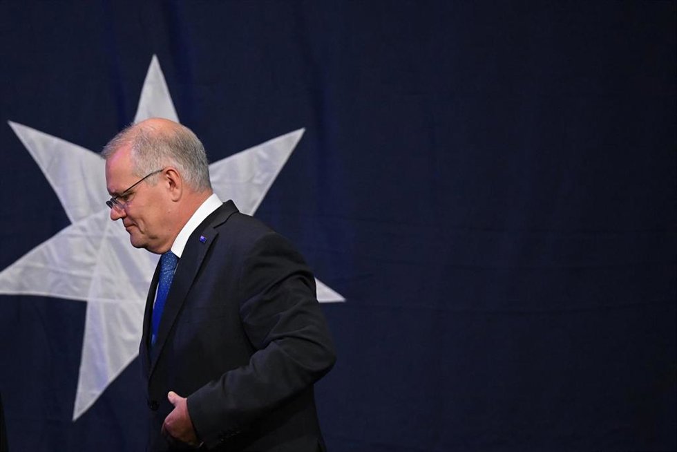 Archivo - El ex primer ministro de Australia Scott Morrison, Sidney