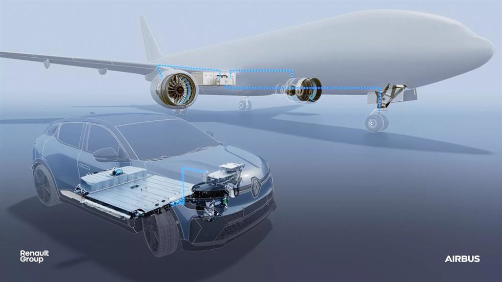 Archivo - Colaboración entre Airbus y Renault