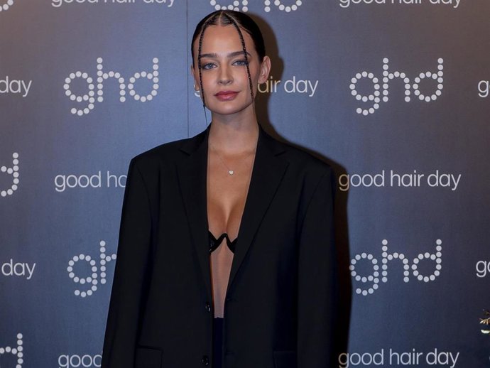 Laura Escanes, en la fiesta navideña de Ghd