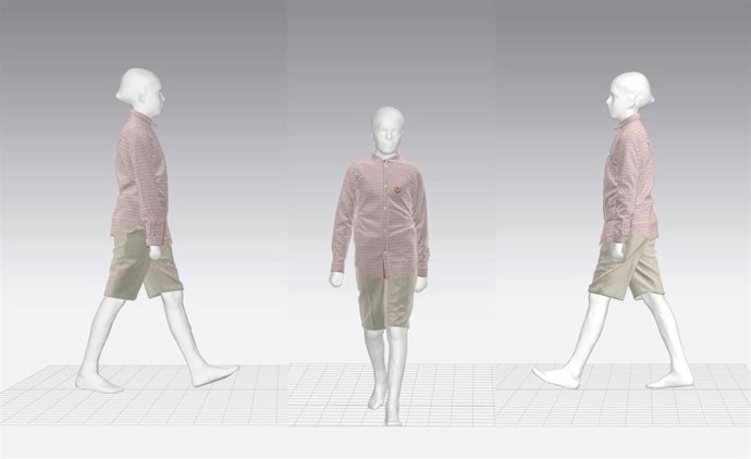 Un ejemplo de la simulación