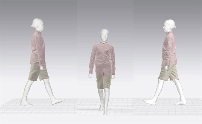 Un ejemplo de la simulación