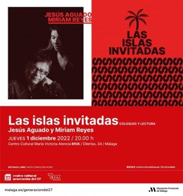 El centro cultural MVA de la Diputación acoge una nueva cita del nuevo ciclo de poesía 'Las islas invitadas'.