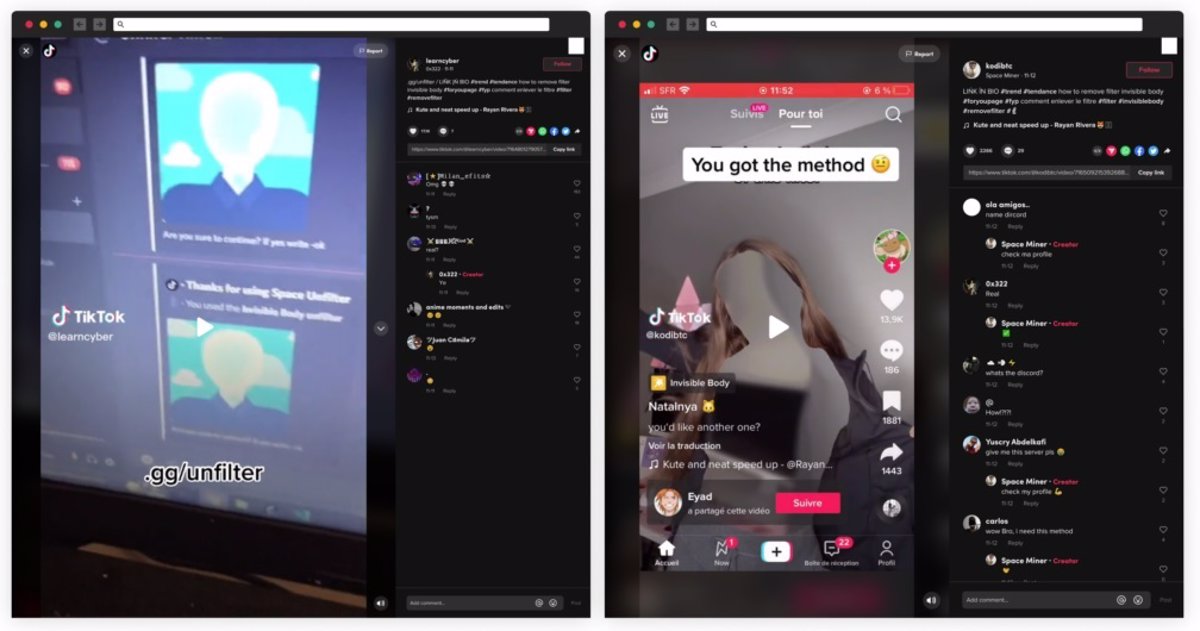 A new campaign takes advantage of TikTok’s ‘Invisible Challenge’ to encourage the installation of malicious software