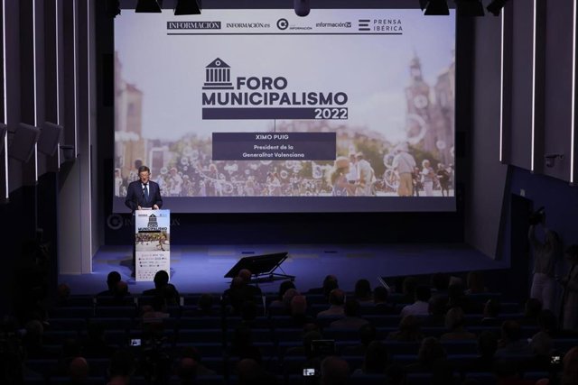 Puig interviene en el Foro Municipalismo 2022