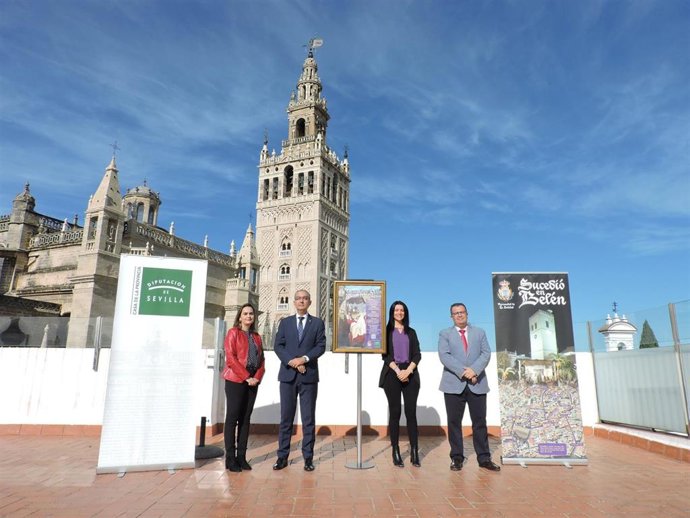 Presentación en la Casa de la Provincia de 'Sucedió en Belén' de Alcalá del Río.