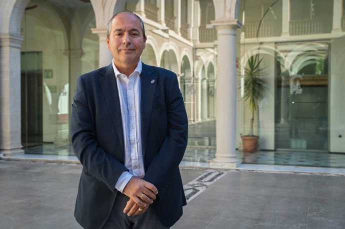 El delegado de Economía, Hacienda y Fondos Europeos de la Junta en Granada,Gumersindo Fernández.