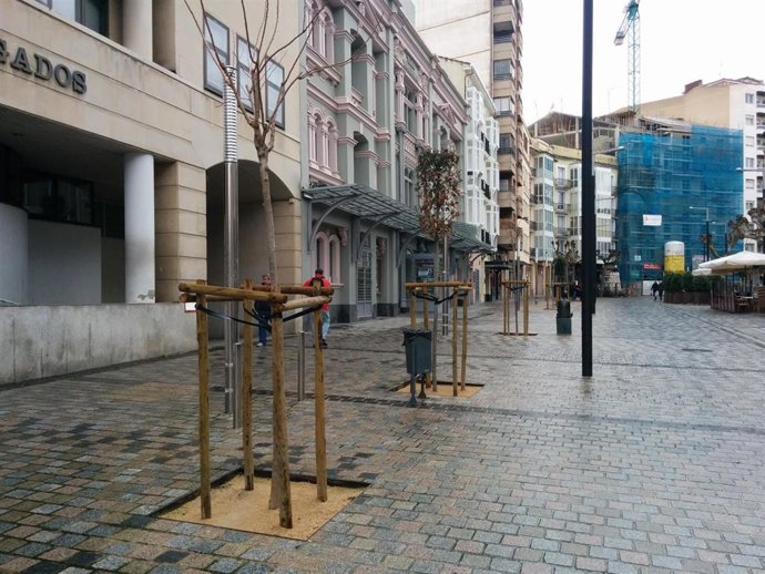 Archivo - Calle Bretón de los Herreros de Logroño
