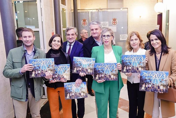 Presentación del calendario solidario de ANDA