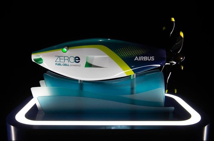 Airbus está desarrollando un motor de pila de combustible impulsado por hidrógeno