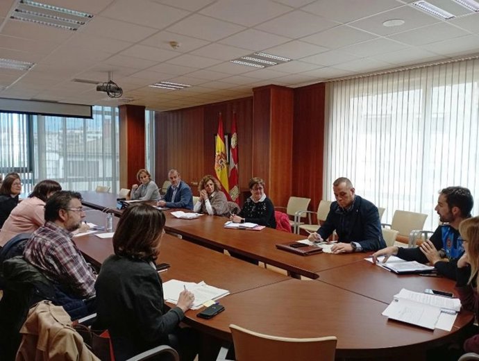 Reunión de la Comisión Territorial contra la Violencia de Género en Soria.