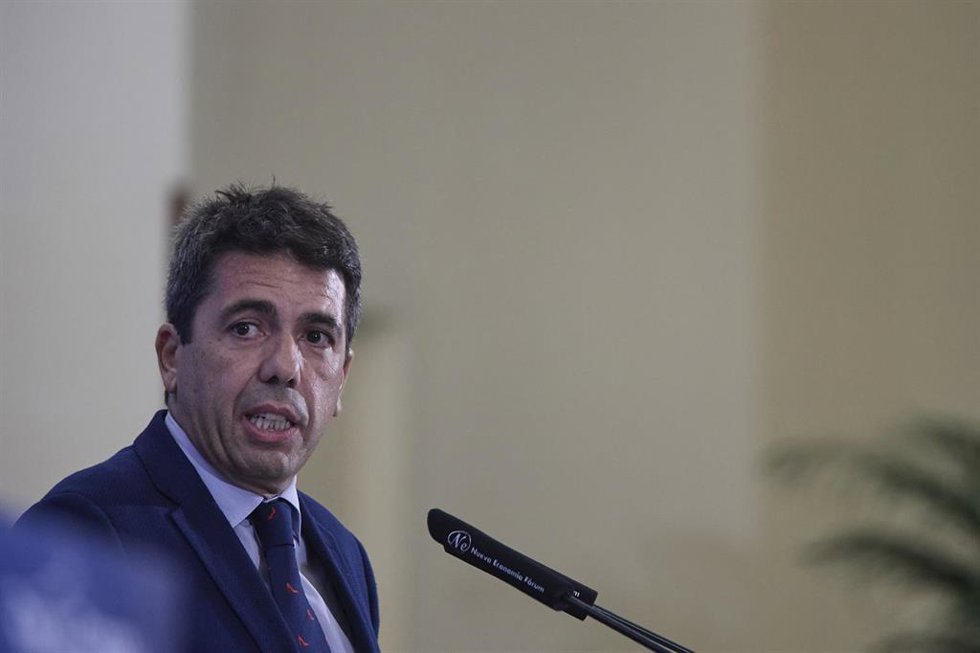 El líder del PPCV, Carlos Mazón, en imagen de archivo.