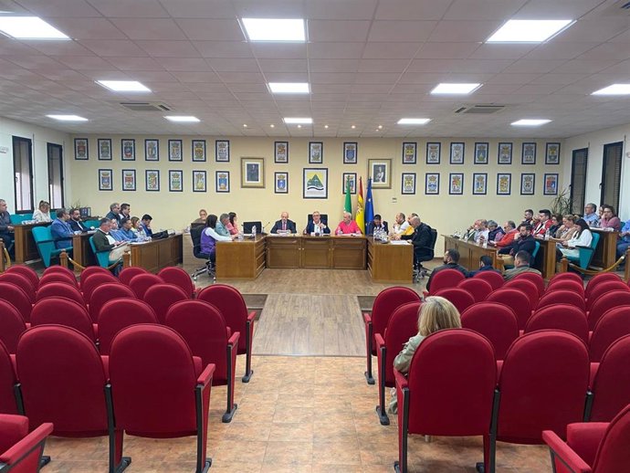 Pleno de la Mancomunidad de Municipios de la Costa del Sol Axarquía de Málaga en la que se ha aprobado una moción en apoyo a los agricultores de mango de la Axarquía de Málaga