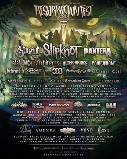 Cartel del Resurrection Fest para 2023